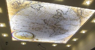 Натяжной потолок с фотопечатью Карталы, цена от 6279 руб.